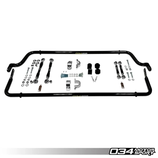 034Motorsport Dynamic + Justerbar Sway Bar pakkepakke, Gen 1 & Gen 1.5 Audi R8 (4.2 V8 & 5.2 V10)