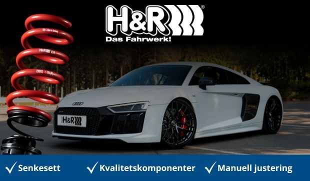 H&R Justerbart Senkesett til Audi RS3