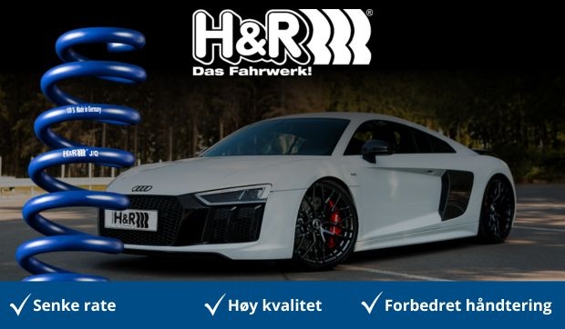 H&R Senkesett til Audi A6 C6 Type 4F