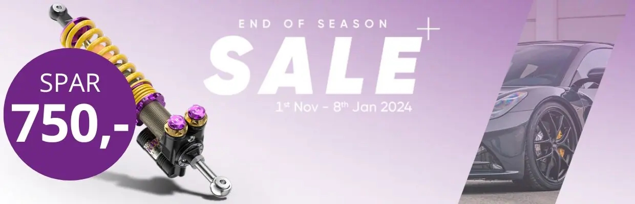 KW HAS Senkesett End of Season Sale 01-11-2023 til 08-01-2024