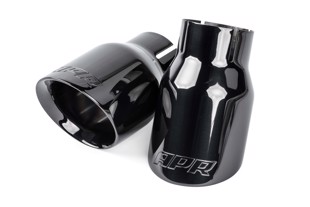APR Double-Walled 3,5 "Slash-Cut Tips (Diamond Black) Sett med 2